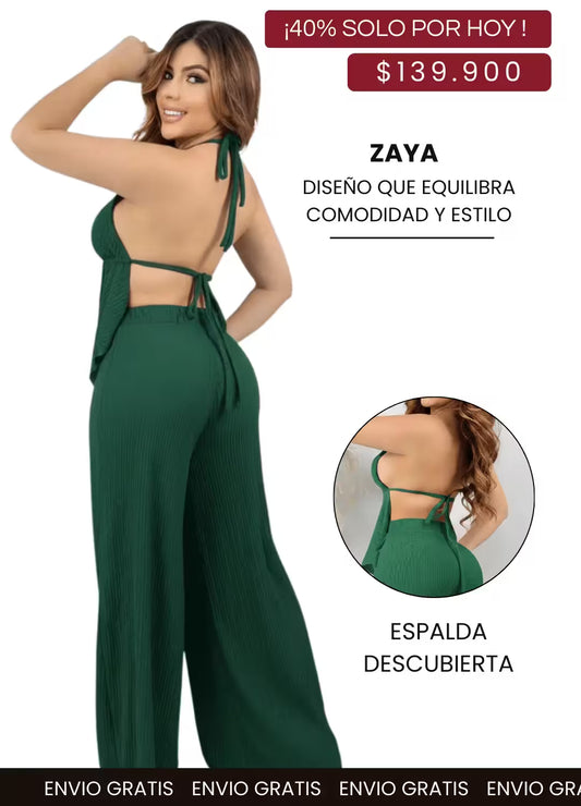 SET 2 PIEZAS BLUSA Y PANTALON | ZAYA™