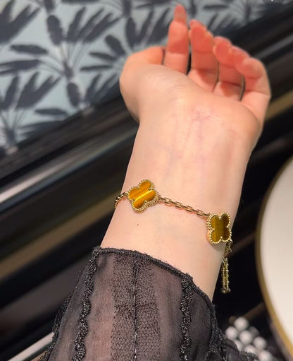 Pulsera AURÉ™✨| Trébol de la Suerte